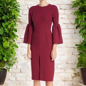 JILL STUART Slit Front Sheath Dress